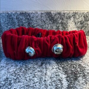 Medium Size Elastic Stretch Christmas Dog Collar